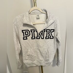 PINK Victoria's Secret Light Gray Pullover Sweater